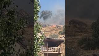 Tehachapi, California wildfire fire fighting