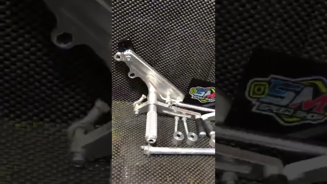 Footstep Underbone ES2 Jupiter MX 135! CNC Dural, Tampilan Road Race Total! Bukan Step Biasa