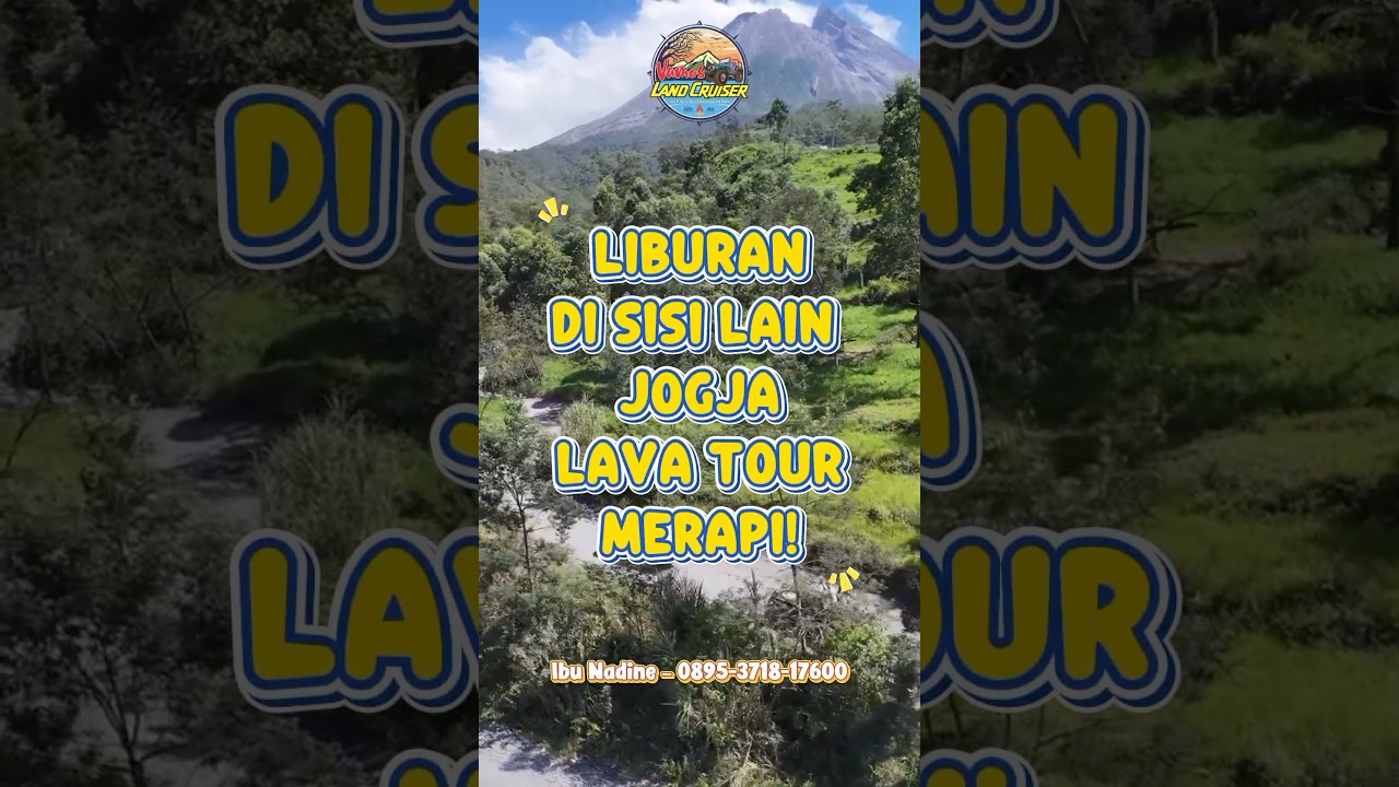 LIBURAN DI SISI LAIN JOGJA, LAVA TOUR MERAPI! | TIPS INDONESIA | 0895-3718-17600 