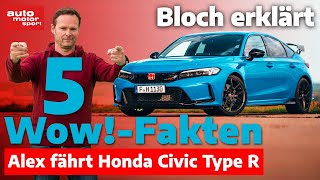 Honda Civic Type R: Spielt in der Supersportwagen-Liga! - Bloch erklärt #213 | auto motor sport