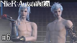 半裸のイケメンが二人…　NieR:Automata実況#6