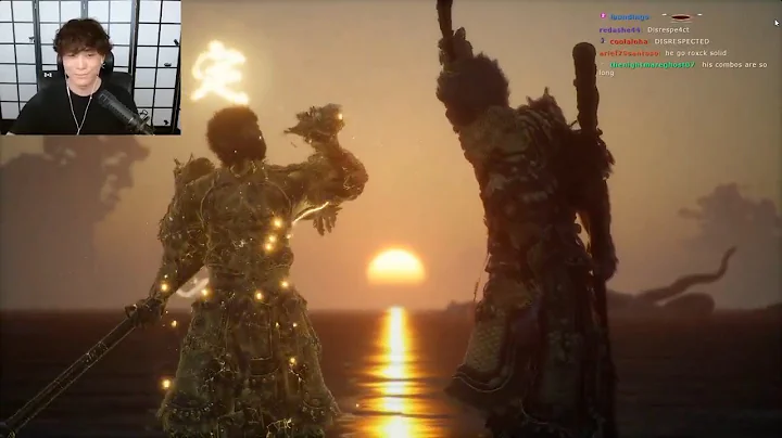 Sykkuno's reaction to The Great Sage taking his healing potion in Black Myth: Wukong.