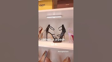 Upgrade your closet with motion-sensor lighting #fok