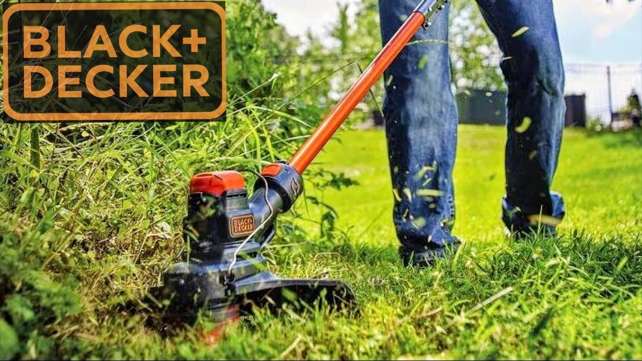HOW TO RESTRING or Add String Black + Decker Weed Eater Grass Trimmer EASY  WAY AFS SPOOL 