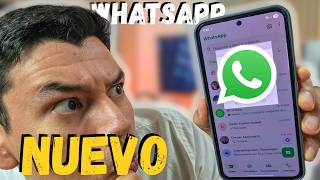 Esto nuevo acaba de llegar a WhatsApp 🚀