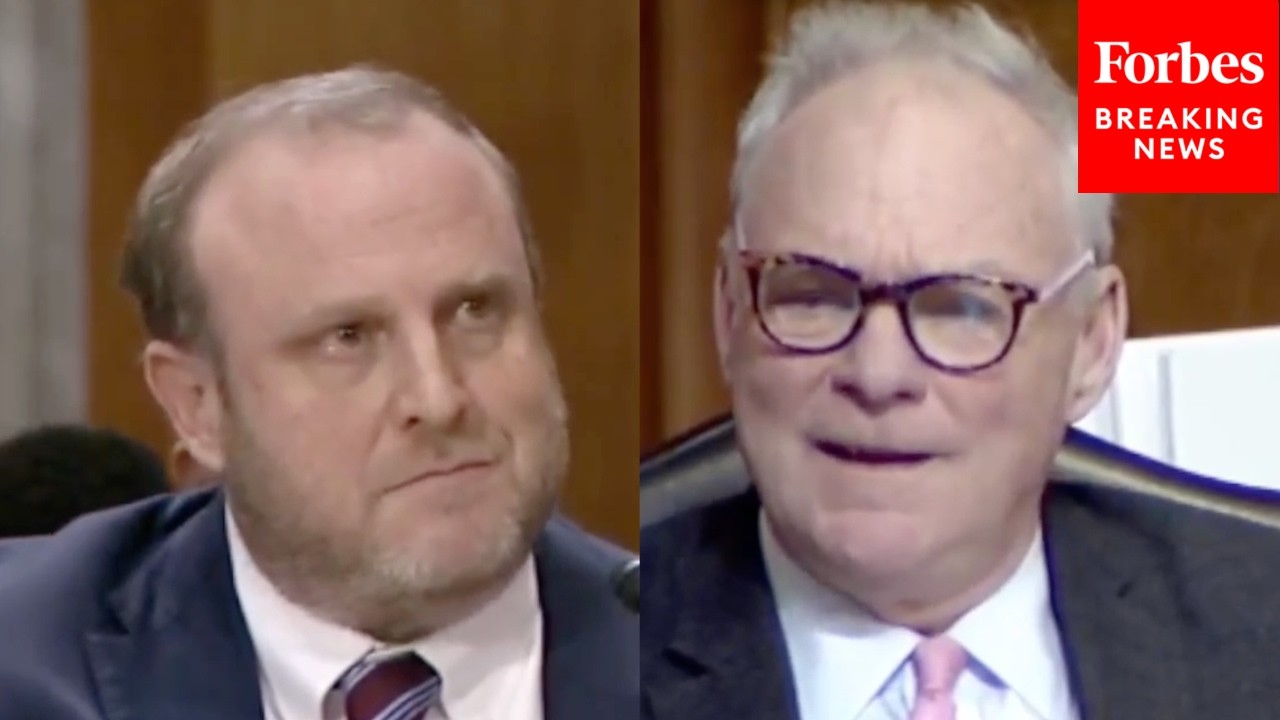 Kaine Confronts Key Nom Over Past Quote Saying White Americans Are 'Victims Of A Cultural Genocide'