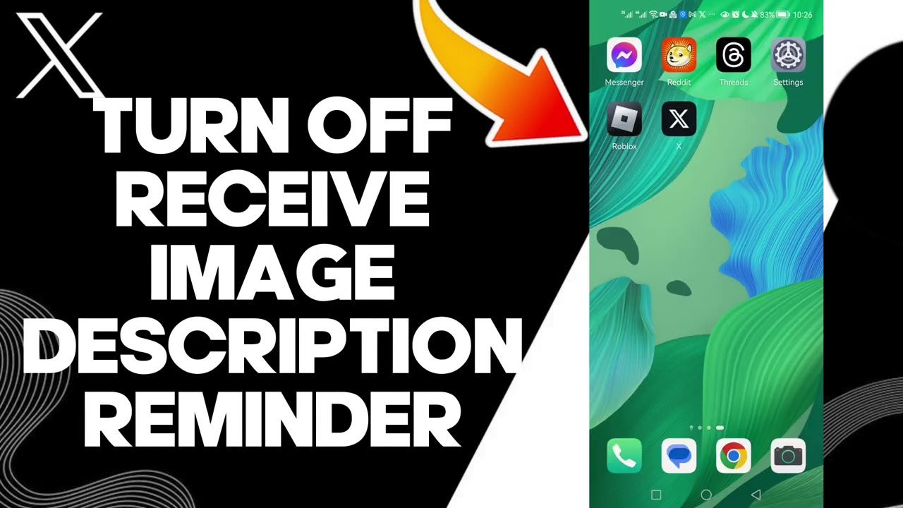 How To Turn Off Receive Image Description Reminder On X Twitter App