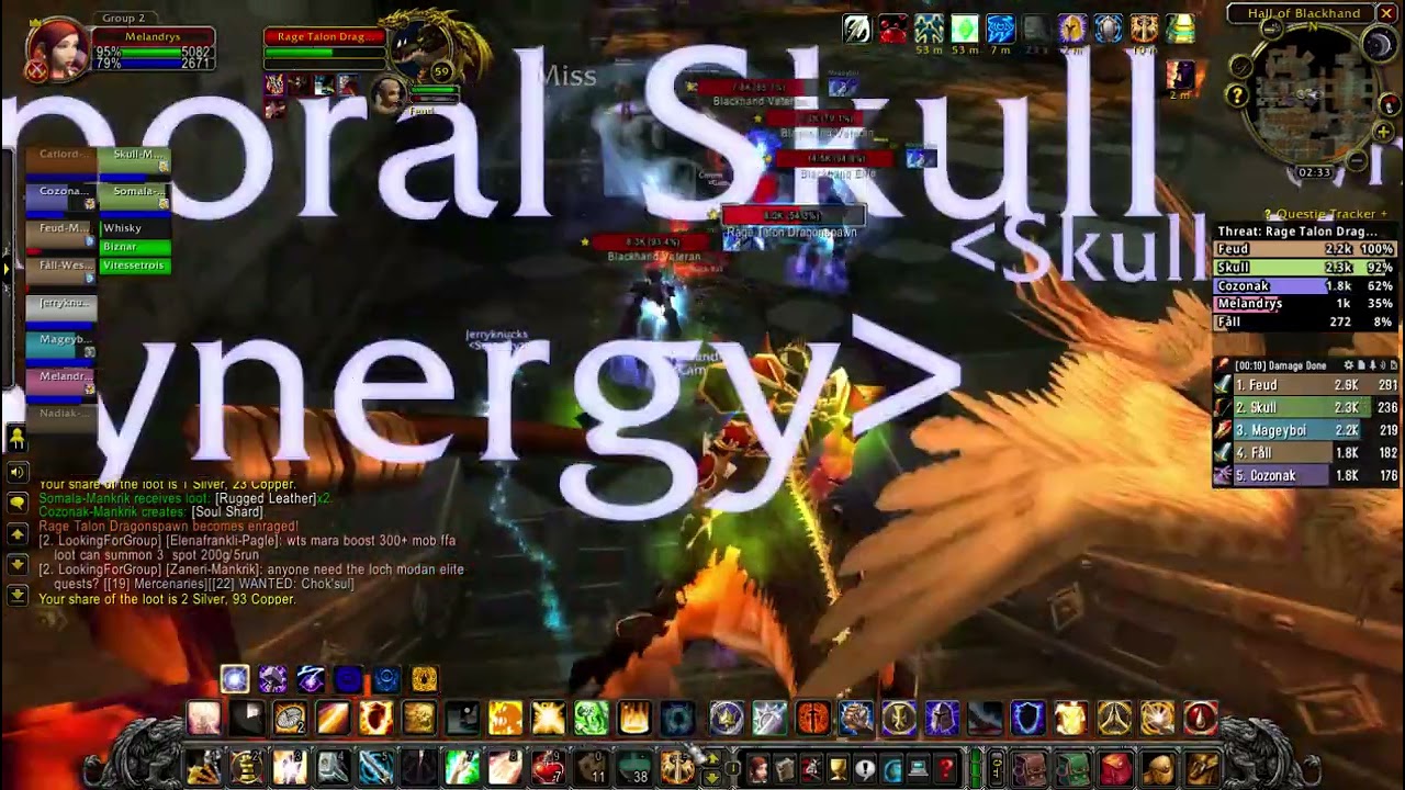 World of Warcraft - Upper Blackrock Spire - Pyroguard Emberseer & Warchief Rend Blackhand