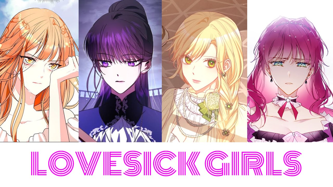 【AMV】Lovesick Girls × Manhwa || MULTIFEMALES