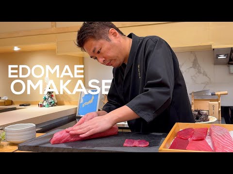 Mind Blown By This Incredible 8 Counter Seat Cosy Omakase Sushi Top One Wada Vlog 4K