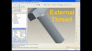 Thread Cutting in Pro/ENGINEER - Detailed Explanation