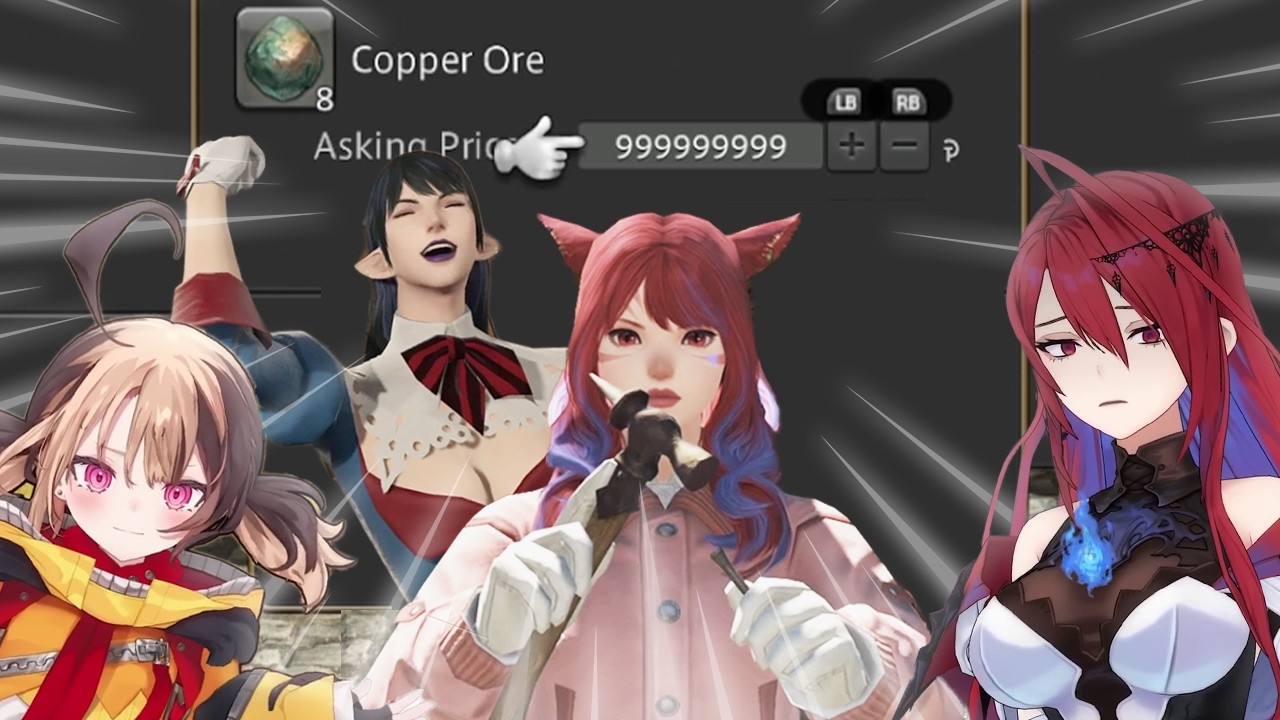 Learning to become an honest Gillionaire with Gigi in FFXIV #ad