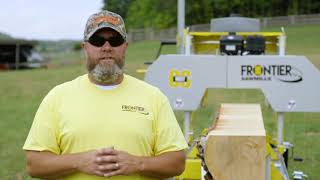 Frontier Sawmills Tech Tip - EZ Blade Tension System (Patented)