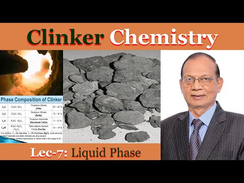 Clinker Chemistry | Importance of clinker liquid phase | Cement Chemistry