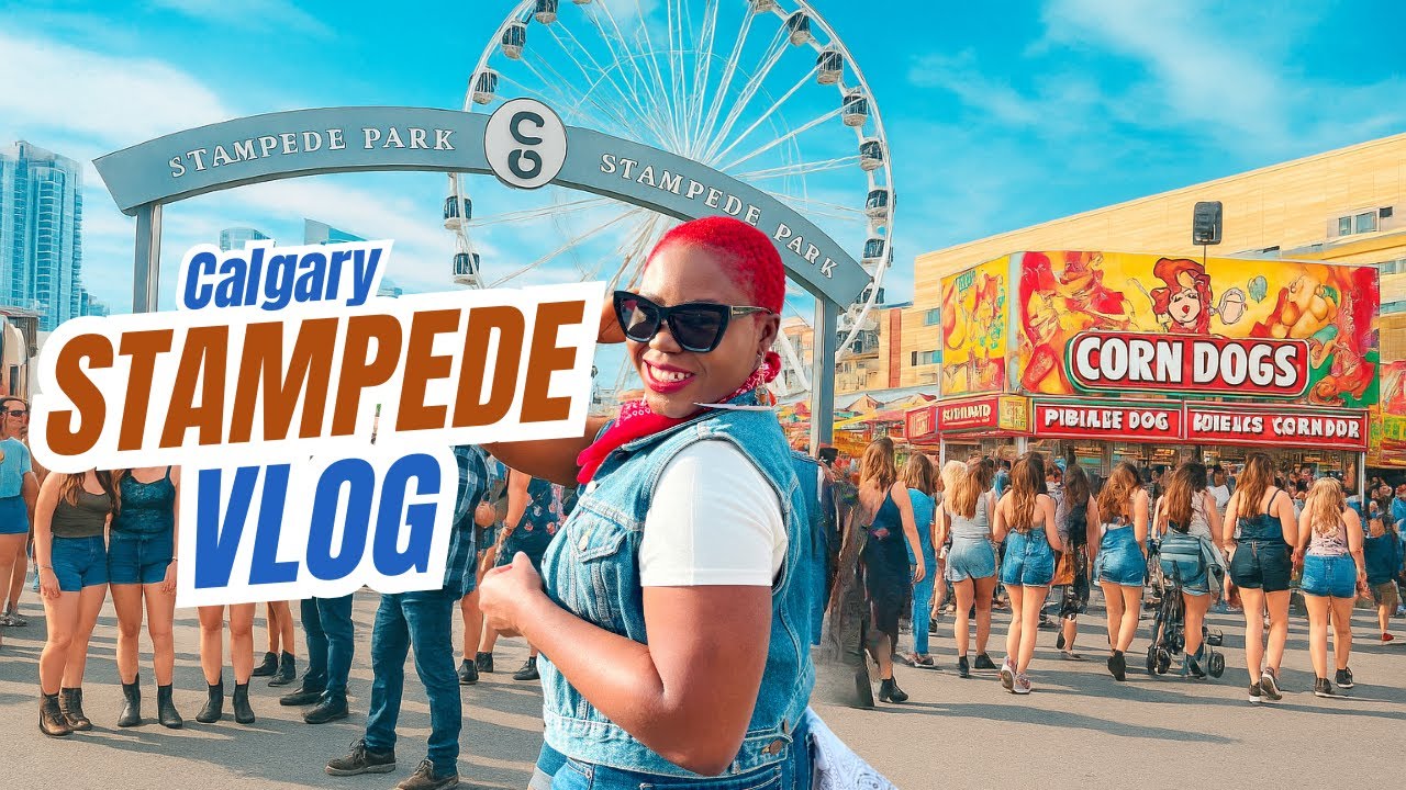 Calgary Stampede Vlog | Outfits, Rides, Rodeo & fireworks experience!