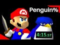 The Mario Speedrun Where You Kill a Baby Penguin