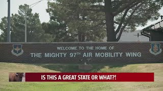 The only Air Force Base in the U.S. with its own cattle drive