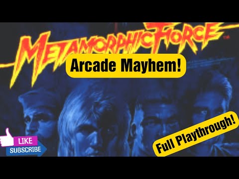 Metamorphic Force (Arcade)! Full Playthrough awesomeness! - YouTube