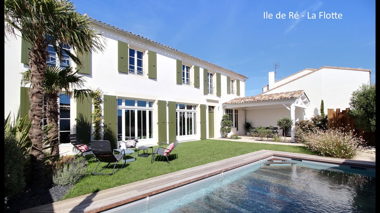 Maison à vendre Ile de Ré La Flotte YouTube
