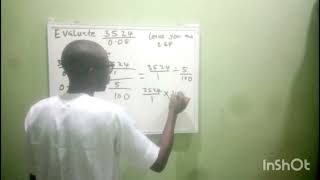 Evaluate 3524 / 0.05 and leave your answer in  3 S.F