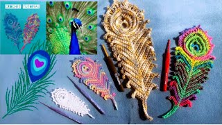 🦚 Irish Crochet Lace Peacock Feather (Easy to Follow Instructions!)
Design by Sig, Weaving Wyrd Studio
This is the UPDATED version of an Irish Crochet Inspired motif I designed a couple of years ago. Enjoy!!! 🦚 Irish Crochet Lace Peacock Feather (Easy to Follow Instructions!)