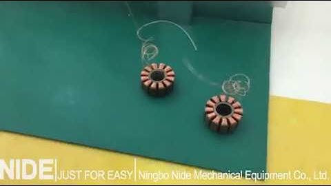 BLDC / brushless motor stator winder coil winding machine