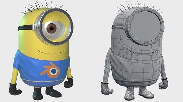 How to Create a Minion in Blender - Part 4