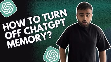 How To Turn ChatGPT Memory Off | Full Tutorial
