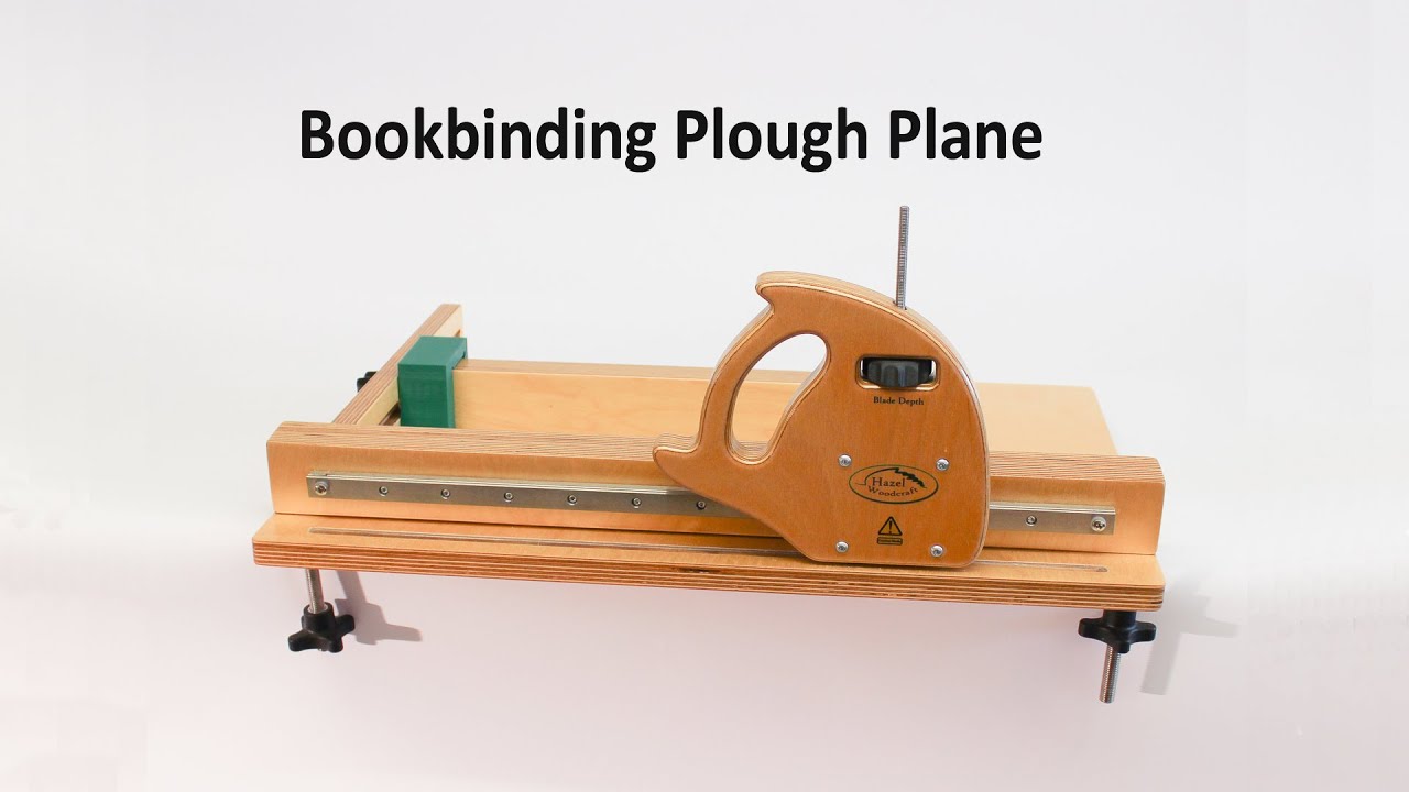 Hazel woodcraft bookbinding plough YouTube
