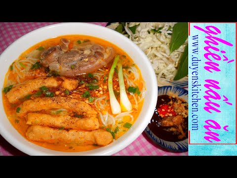 Cách Nấu BÚN SUÔNG TÔM GIÒ HEO Lạ Mà Ngon By Duyen's Kitchen | Ghiền Nấu Ăn