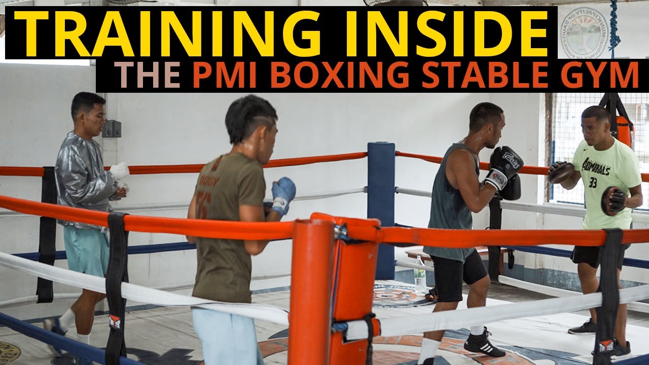 ASMR | Training Inside the PMI BOXING STABLE GYM
