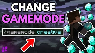 How to Change Gamemode In Minecraft Java & Bedrock (2025 FAST!)