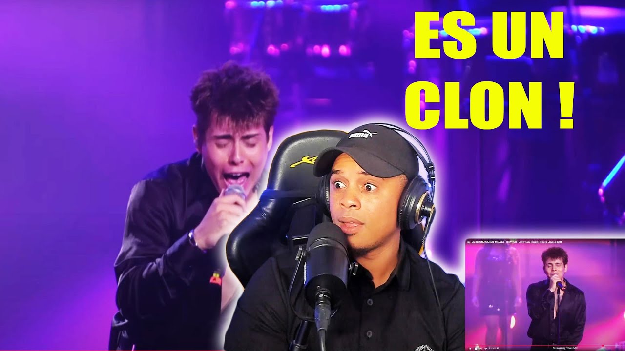 REACCION A  INCONDICIONAL MEDLEY - BRAY ON (Cover Luis miguel) Teatro Oriente 2025  UN DOMINICANO
