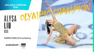 Milano Cortina 2026 Alysa Liu (Usa) Women - Free Skating
