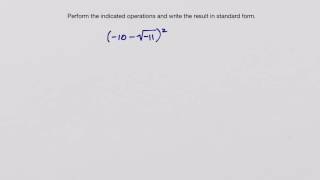 College Algebra - 1.4 homework problem - FOIL with complex numbers