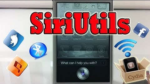SiriUtils (Cydia Tweak) - Make Siri Launch App, Disable Utilities, Power Off And MORE!
