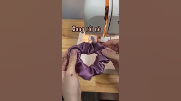 DIY SCRUNCHIES SIMPLY | MAY CỘT TÓC SIÊU ĐƠN GIÃN | MAKE WITH EMILY