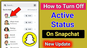 How to Turn Off Active Status on Snapchat | Turn Off Snapchat Active Status