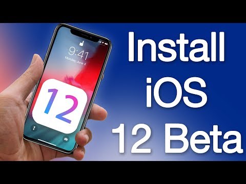 개발자 계정없이 IOS 12 설치-iPhone 및 iPad 용 iOS 12 / 12.1 구성 프로필 다운로드