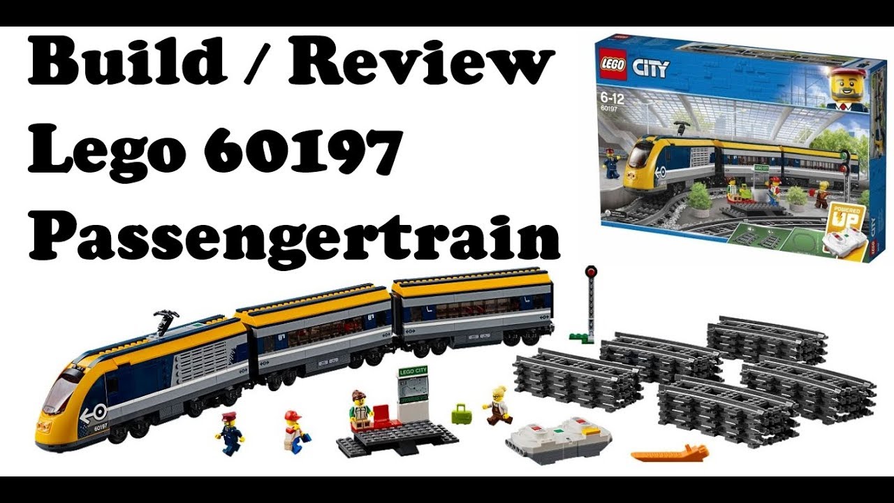 Build & Review Lego 60197 The Passenger Train YouTube
