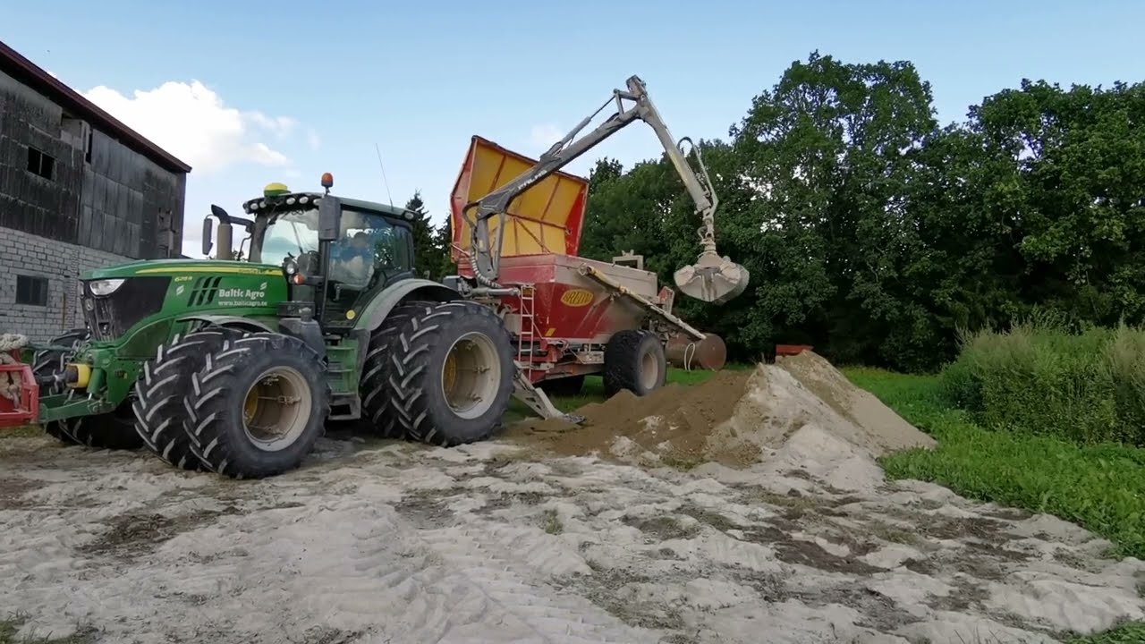 Lime spreading 2025