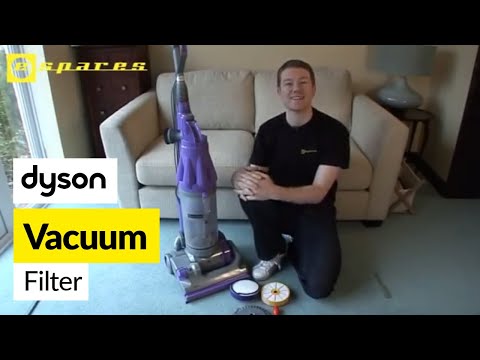 How to replace Dyson filters on a Dyson DC07 vacuum cleaner