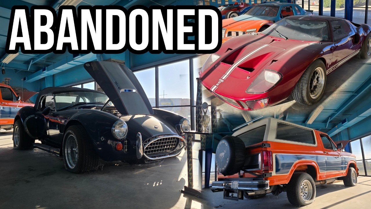 ABANDONED Nascar Team Owner's Car Collection Worth MILLIONS