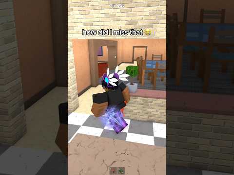 how did I miss 😭 #roblox #mm2 #mm2funnymoments #murdermystery2