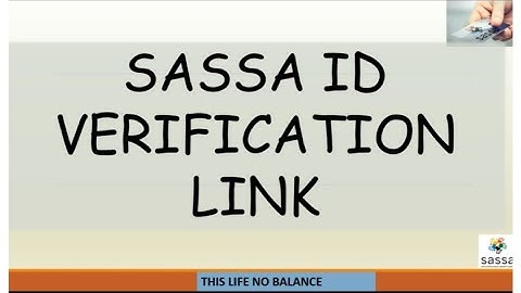 SASSA ID Verification Link For SASSA SRD R370 Grant | SASSA Biometric Verification