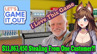 Let's Game It Out Breaks Supermarket Simulator Vtuber Reaction