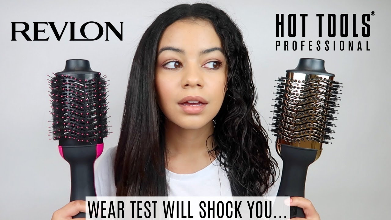 HOT TOOLS ONE STEP BLOWOUT VS REVLON ONE STEP DRYER AND VOLUMIZER ON CURLY  HAIR - thptnganamst.edu.vn