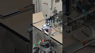 automatic twin head elastic joining machine #foryou #sewing #automatic #machine #somax #garments