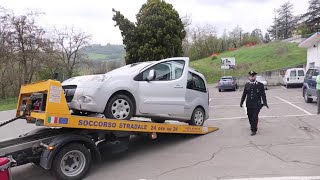 Omicidio di Scandiano, i carabinieri sequestrano l'auto utilizzata dall'assassino