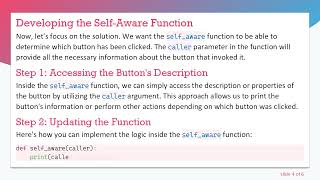 Creating a Self-Aware Button with ipywidgets in Jupyter Notebook Profile